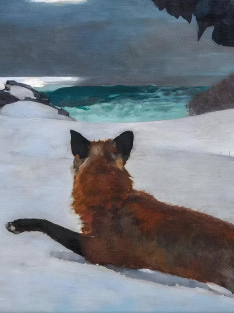 Foxhunt detail 1